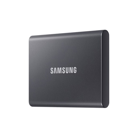 Внешний SSD диск Samsung T7 R1050/W1000 Мб/сек, USB 3.2, 1Тб, серый